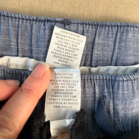 BCG Black and Blue Drawstring casual women’s Shorts bundle of 2. Sz-S.  E7 - Picture 10 of 12